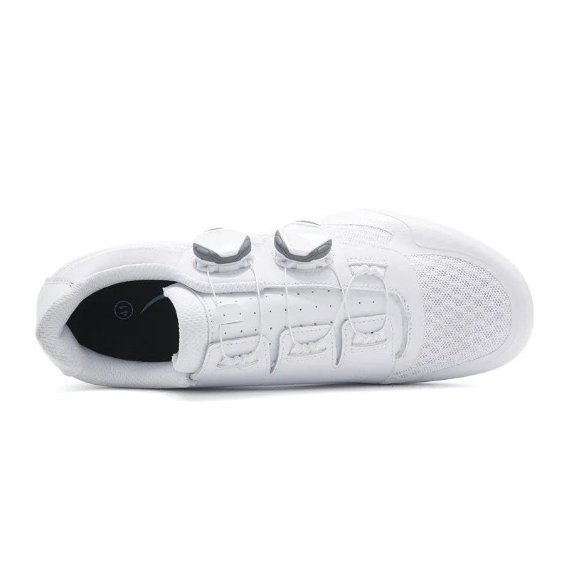 Men's Road Cycling Shoes with Cleat Compatibility – SPD Flat Pedal Bike Footwear