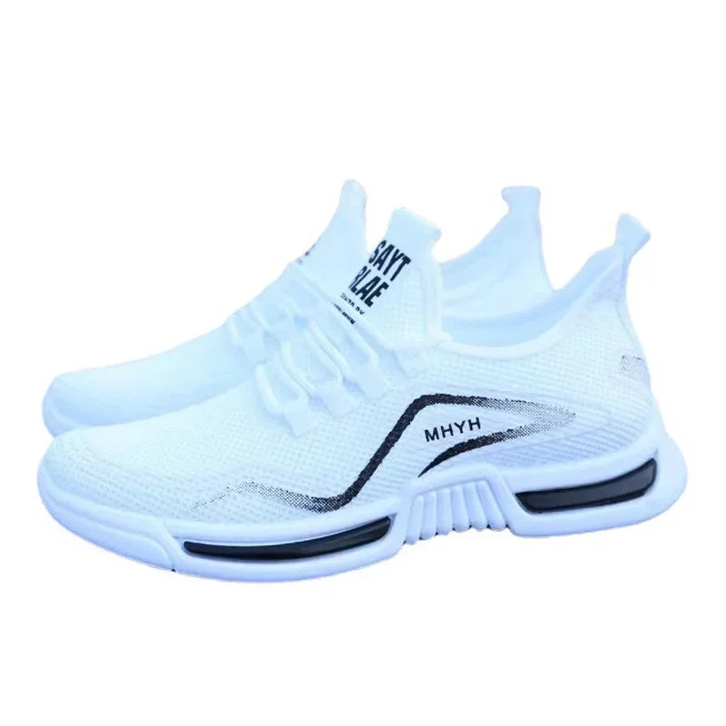 Men's Slip-On Casual Sneakers – Breathable Non-Slip Training & Walking Shoes