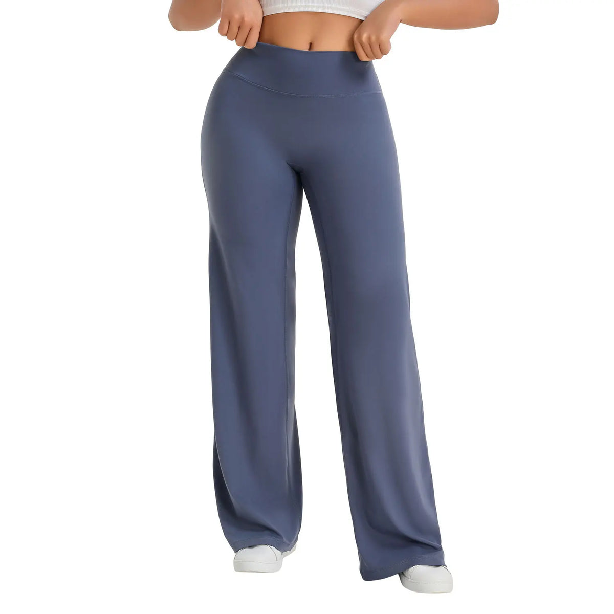 Mid-Waist Seamless Yoga Leggings
