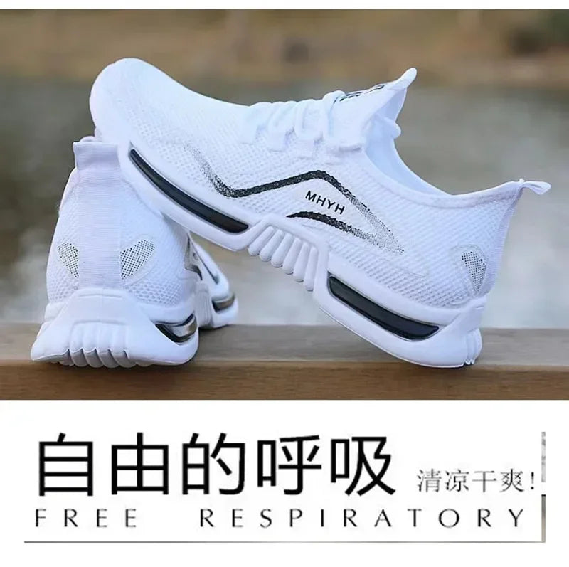 Men's Slip-On Casual Sneakers – Breathable Non-Slip Training & Walking Shoes