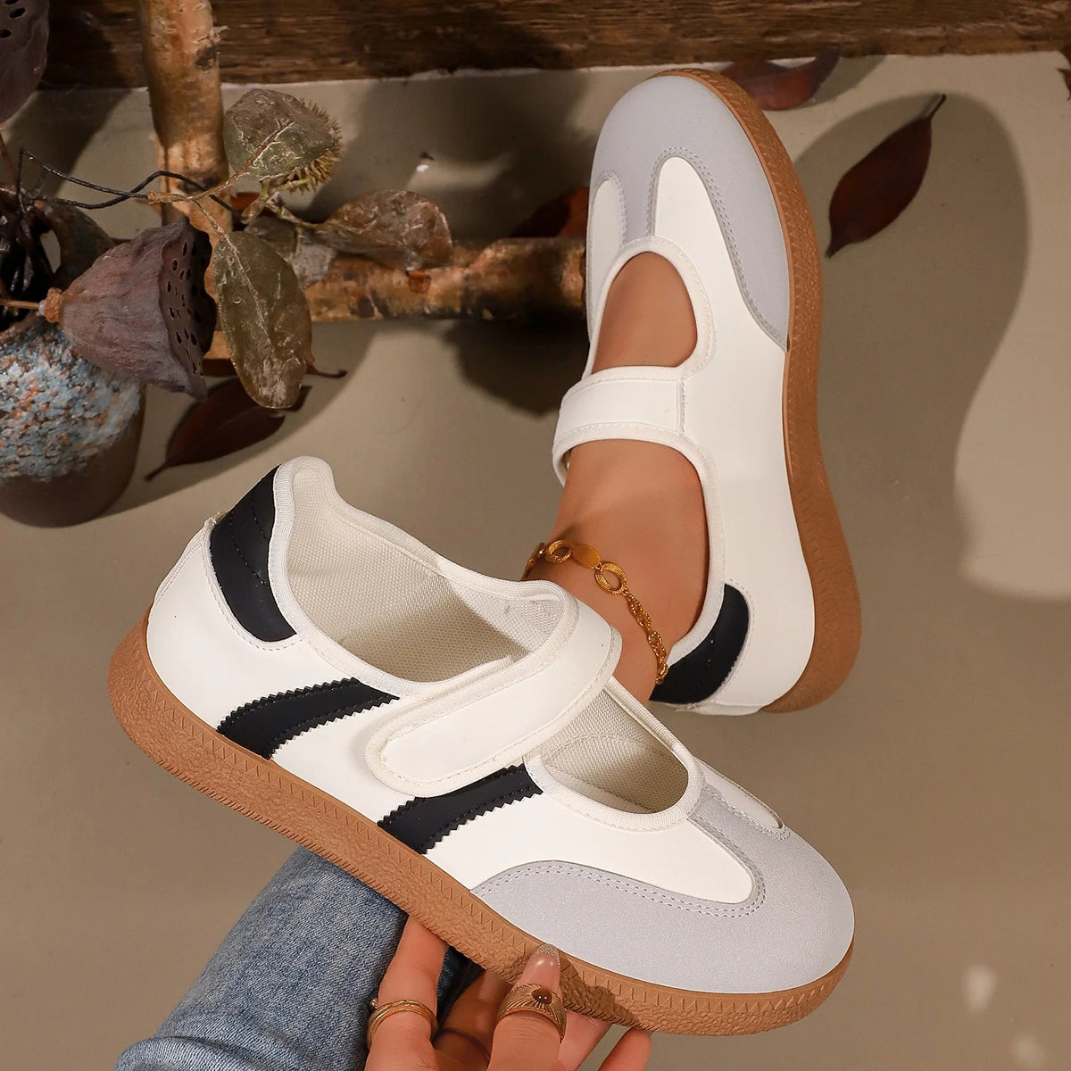 Slip-on casual sneakers side view