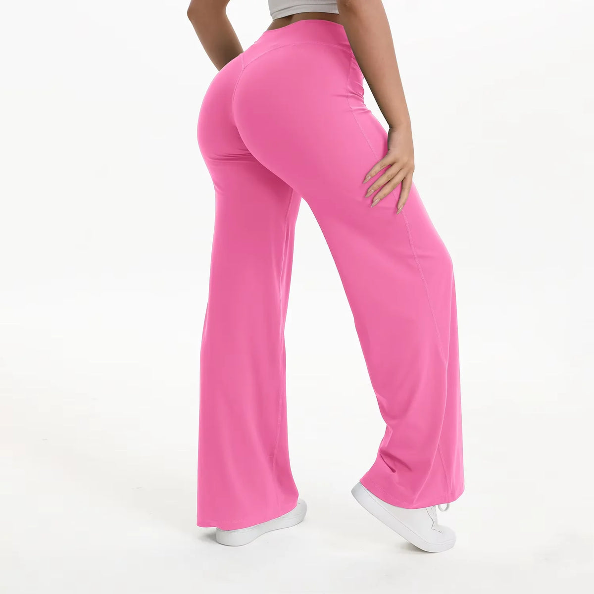 Mid-Waist Seamless Yoga Leggings