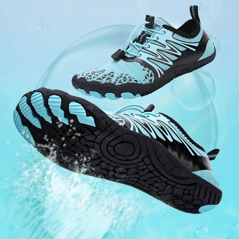 Barefoot Aqua Water Shoes – Quick-Dry Beach Swimming & Wading Sneakers for Men & Women