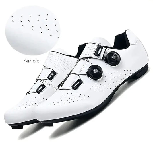 MTB Cycling Shoes for Men – SPD-Compatible Mountain Bike Trail Racing Flat Pedal Sneakers