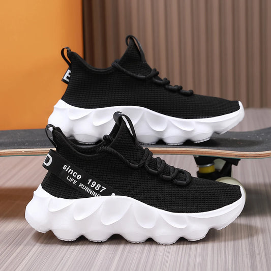 Men's Outdoor Hiking & Training Shoes – Breathable Comfortable All-Terrain Sports Sneakers (Large Sizes)